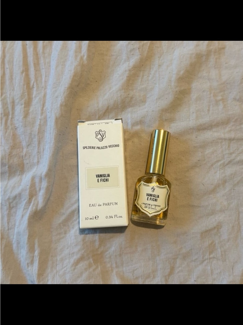 Spezierie Palazzo Vecchio Vanilla and Fig 10 ml Perfume